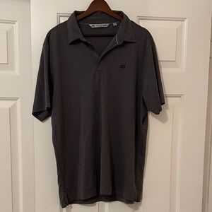 Travis Mathew Men's Charcoal Polo Shirt